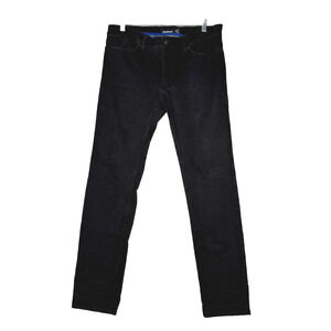 Betabrand Jeans Mens 32x28 Black Straight Leg Neutral‎ Minimalist Grunge Punk